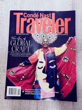 🍭7/$15 Conde Nast Traveler Magazine September/October 2026 Global Craft